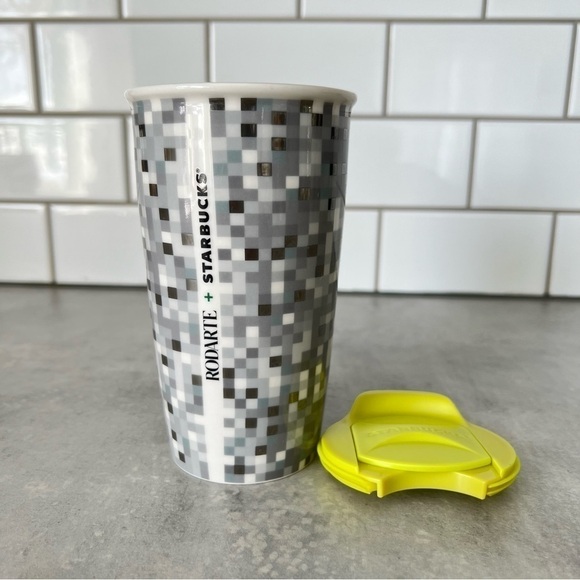 RODARTE + Starbucks Ceramic Pixel Tumbler Collectible Limited Edition 2012 - Picture 2 of 9